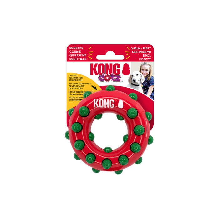 KONG Holiday Dotz Ring.