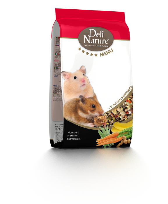 Beduco Deli Nature Nager 5*-Menü HAMSTER 750g.