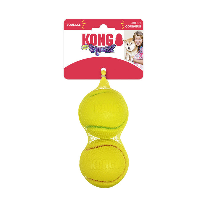 KONG Squeezz Tennis  2er Pack.