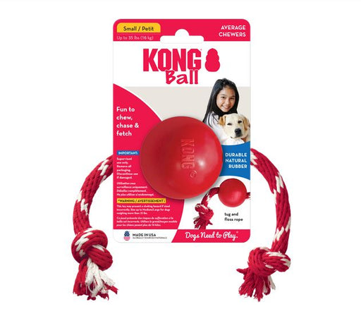 KONG Ball With Rope.