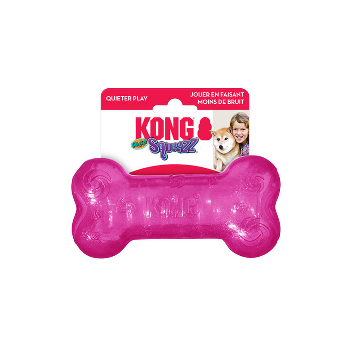 KONG Squeezz Crackle Bone.