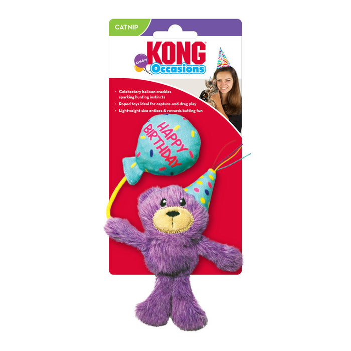 KONG Cat Occasions Birthday Teddy.