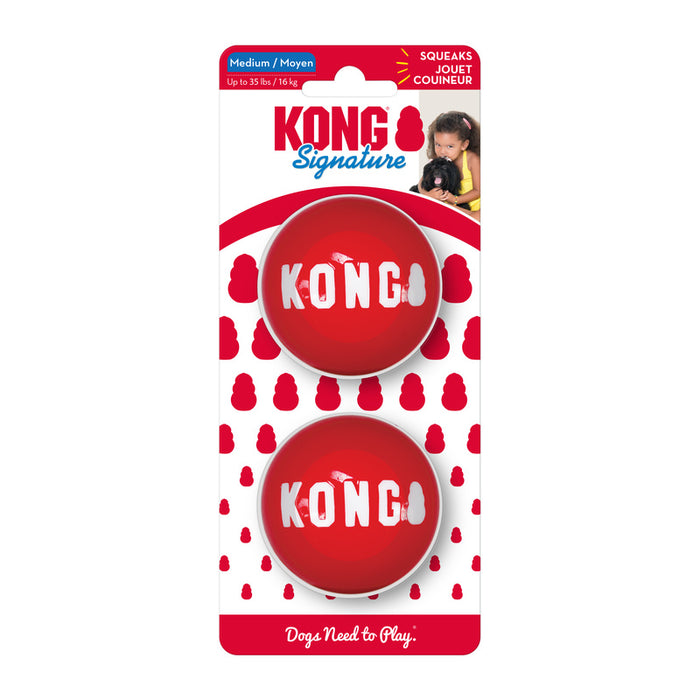 KONG Signature Balls  2er Pack