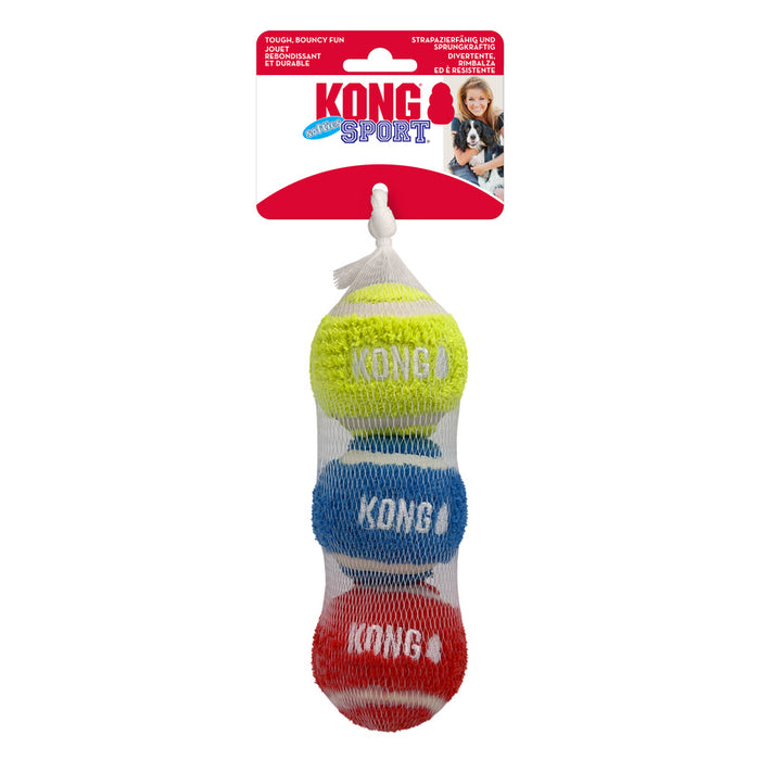 KONG Sport Softies Balls 3er Pack Sortiert