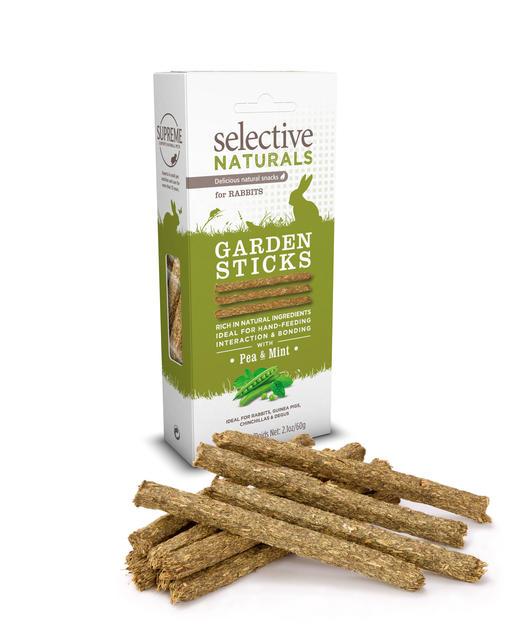 Supreme Science Selective Naturals Garden Sticks für Kaninchen 60g.