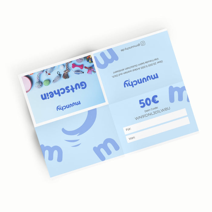 10€ Gutschein muunchy.de