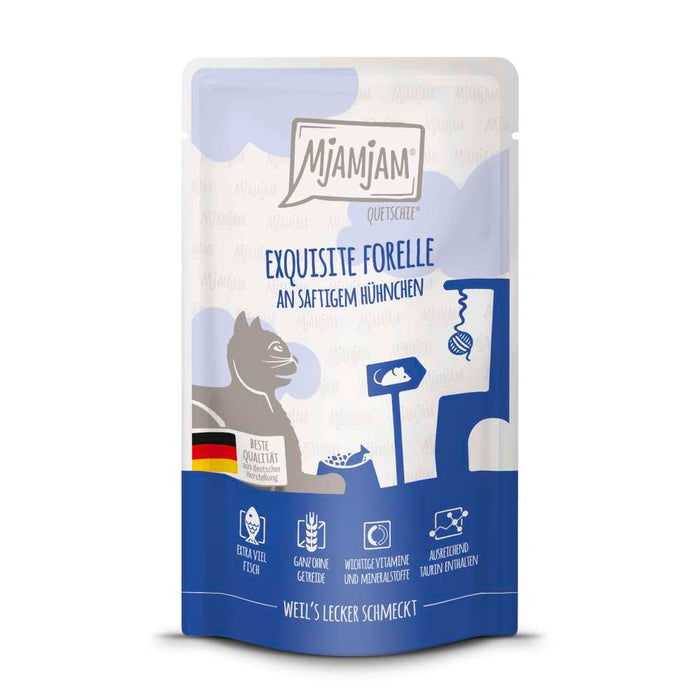 MjAMjAM Cat - Leckere Mahlzeiten Pouchbeutel 12x125g