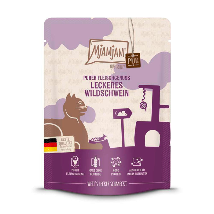 MjAMjAM Cat - Purer Fleischgenuss Pouchbeutel 6x300g