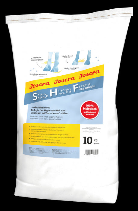 Cheval Josera SHF 10kg (écurie, hygiène, fraîcheur)