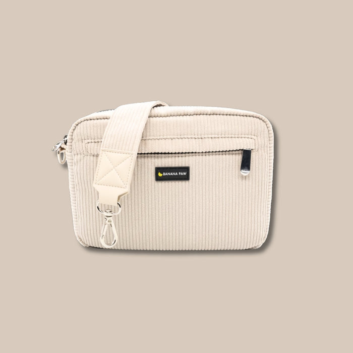 Gassitasche · Cord · Creme Deluxe