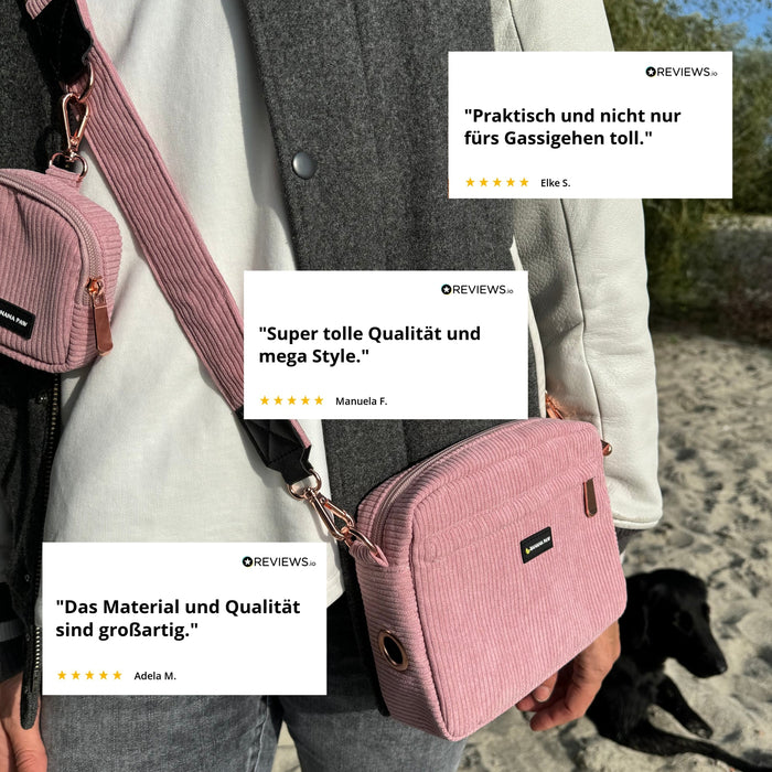 Wandeltas · Cord · Rosewood Blush