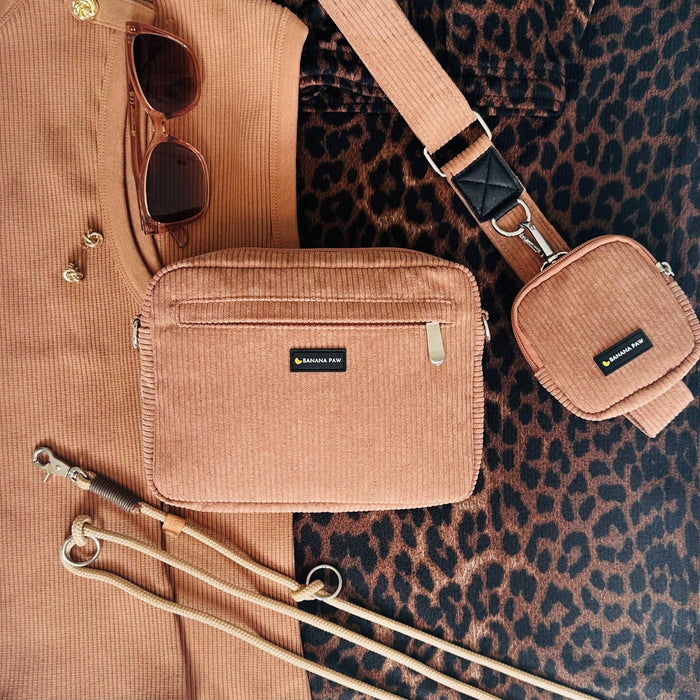 Gassitasche · Cord · Mocca Mood