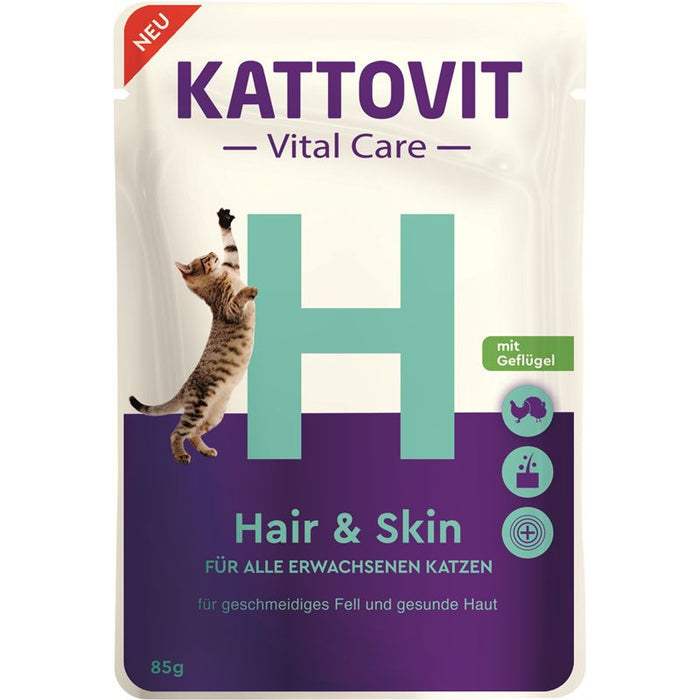 Kattovit - Feline Diet Vital Care Hair & Skin 24x85g
