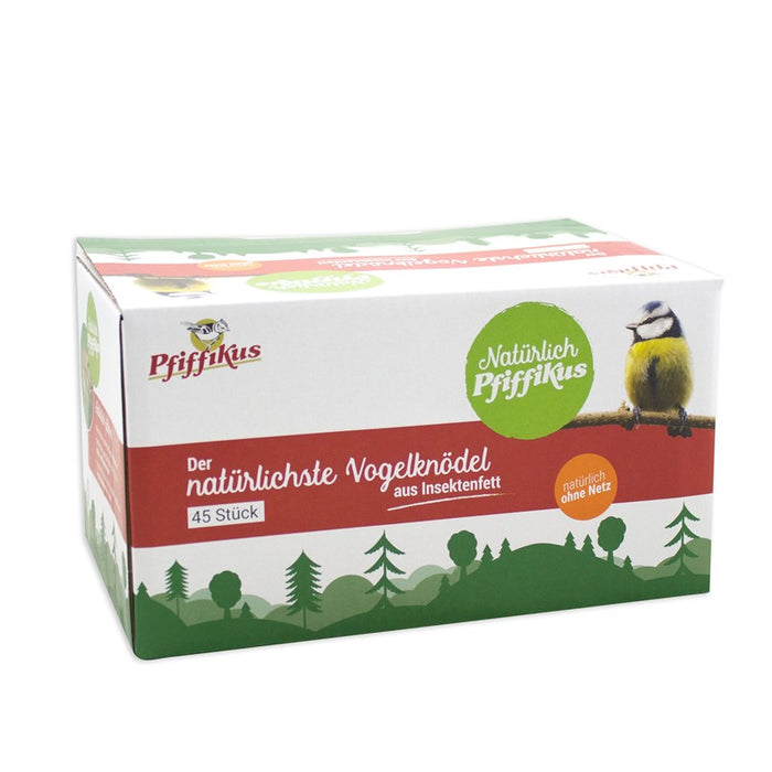 Bien sûr Pfiffikus boulettes de graisse d'insectes boîte de 45 pièces