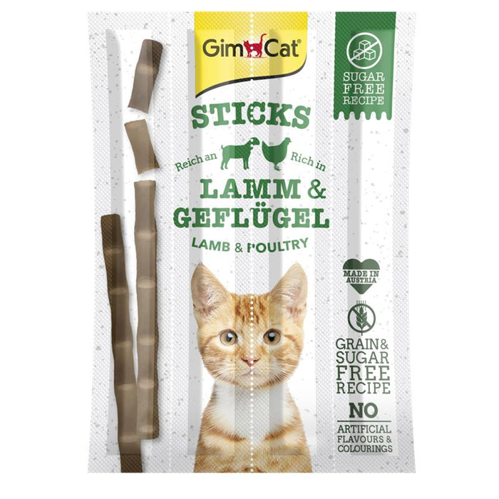 GimCat Sticks Lamm und Geflügel