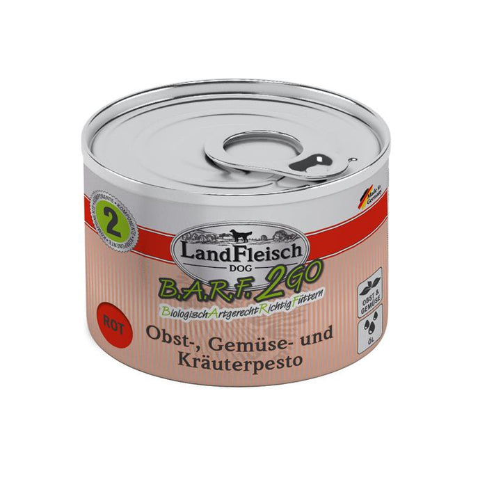 LandFleisch BARF2GO Pesto aux fruits, légumes et herbes
