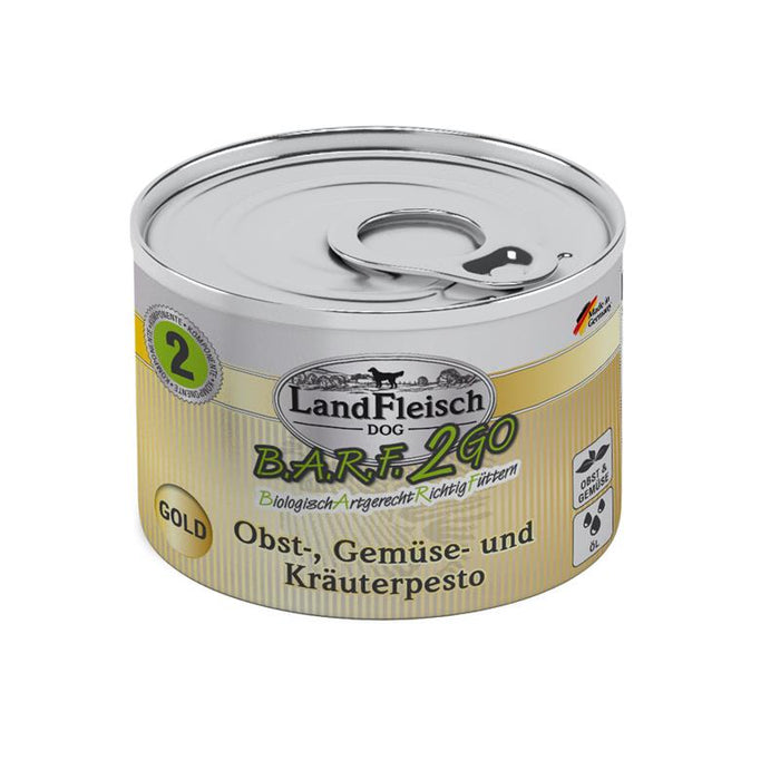 LandFleisch BARF2GO Pesto aux fruits, légumes et herbes