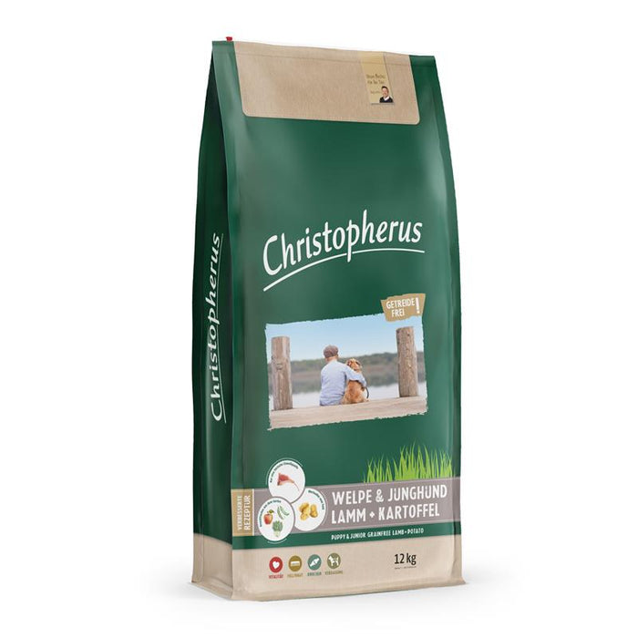 Christopherus Chiots et jeunes chiens sans céréales avec agneau et pommes de terre