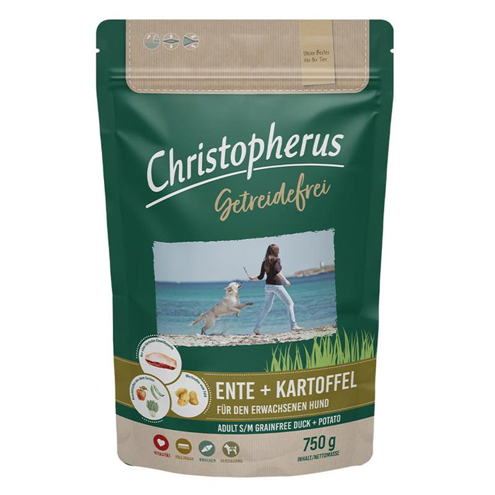 Canard et pomme de terre sans grains Christopherus