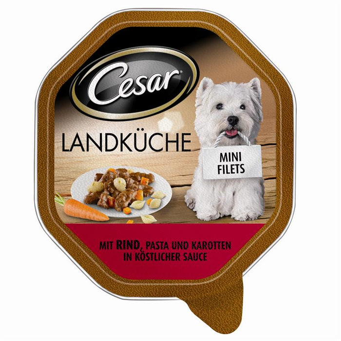 Cesar Schale Landküche in köstlicher Sauce 14x150g
