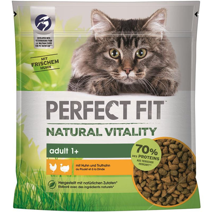 Perfect Fit Cat Natural Vitality Adult 1+ 650g