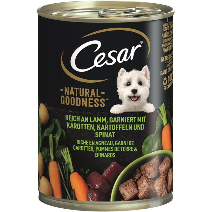 Cesar Dose Natural Goodness 6x400g