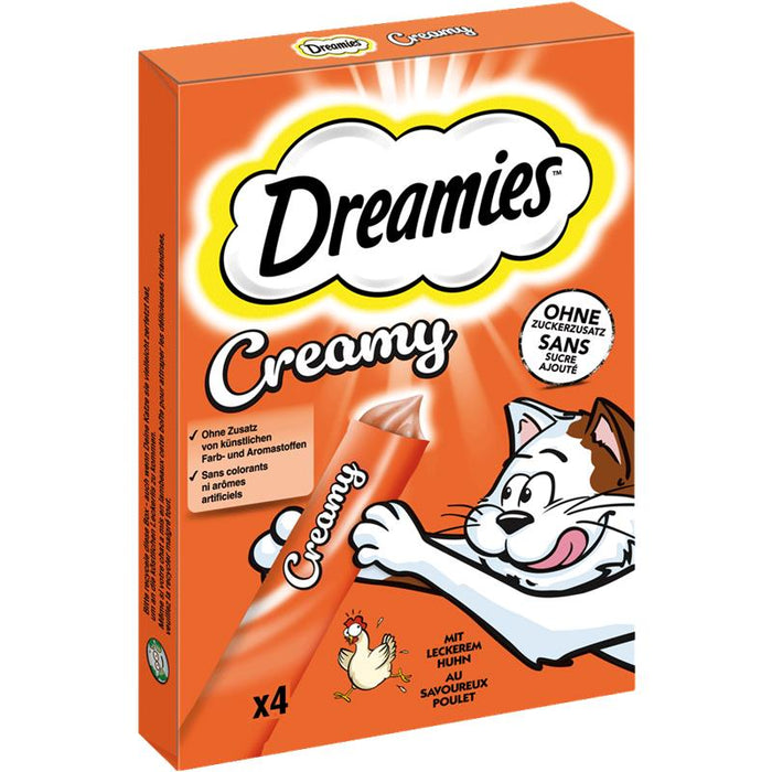 Dreamies Cat Snack Creamy M.P. 4 x 10g (11 Stück)