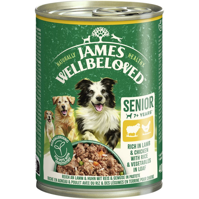 James Wellbeloved Dog Dose Senior Lamm & Huhn Pastete