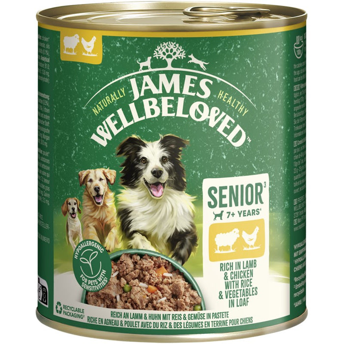 James Wellbeloved Dog Dose Senior Lamm & Huhn Pastete