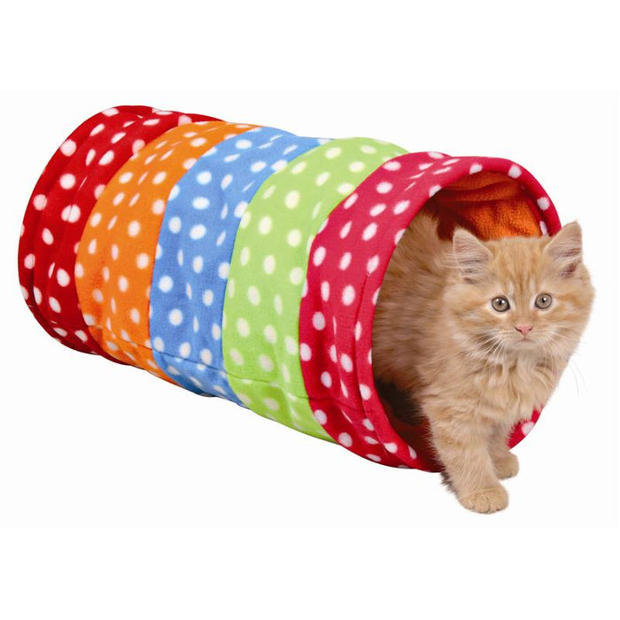 Trixie Spieltunnel Fleece bunt