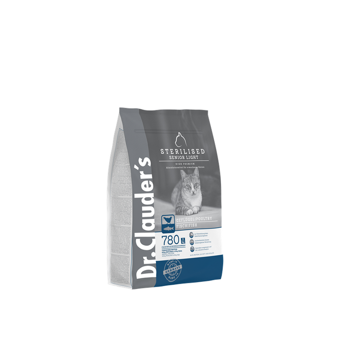 docteur Clauder's Cat Dry High Premium Stérilisé Sénior