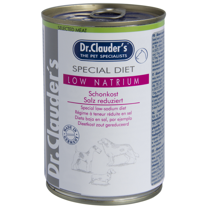 dr Clauder's Best Choice Can Low Sodium 6x400g