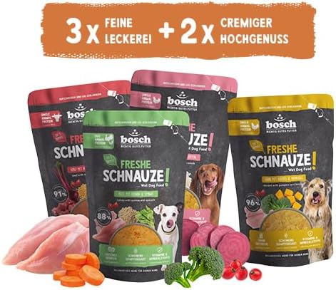 Bosch Freshe Schnauze Satt-Mach-Box 5x250g