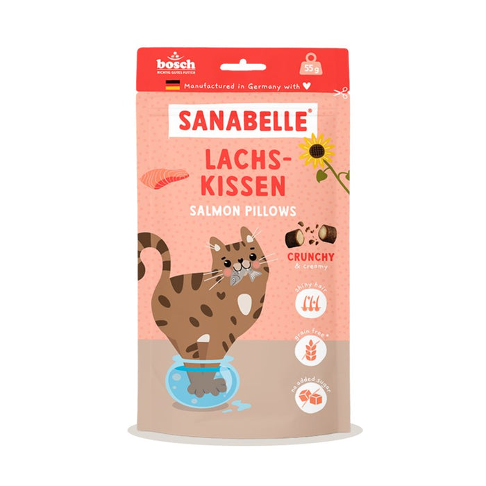 Sanabelle Snack Lachskissen 7x55g