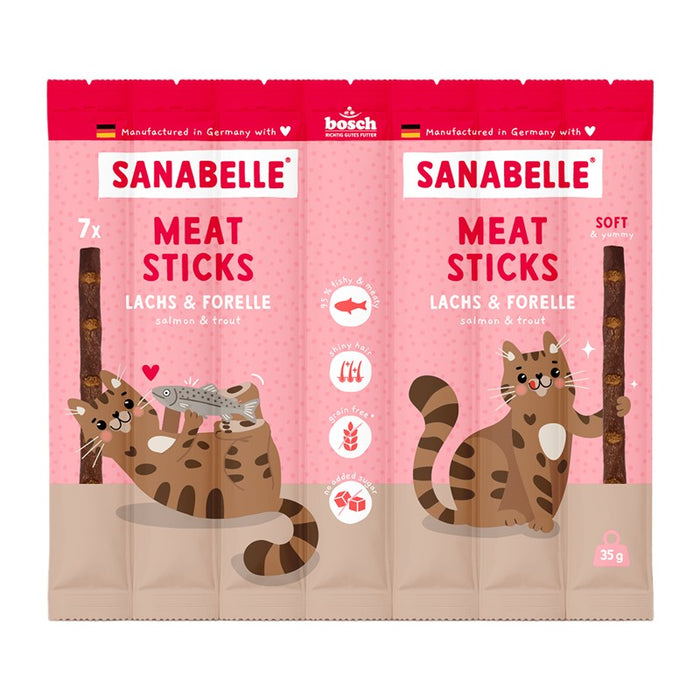 Sanabelle Snack MeatSticks 16x35g
