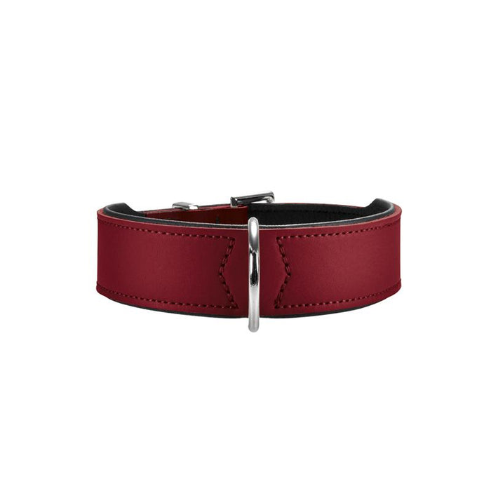 Hunter Halsband Basic rot/schwarz