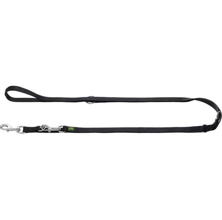 Hunter V-Leine Extra Long Nylon schwarz