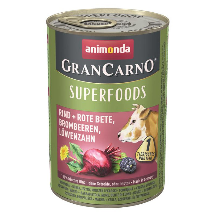 Animonda Dog Dose GranCarno Adult Superfood 6x400g