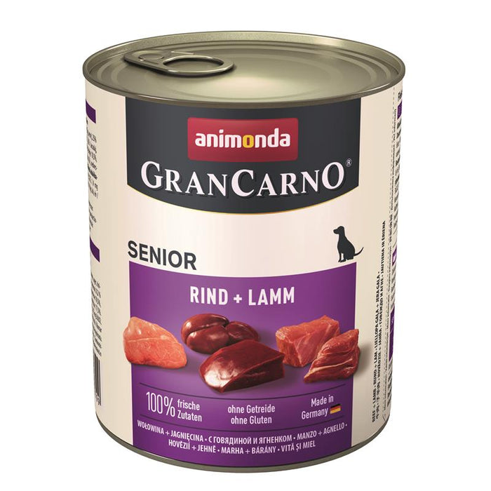 Animonda GranCarno Senior Kalb & Lamm 6x800g