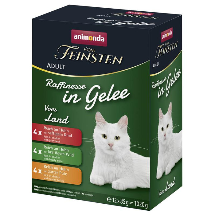 Animonda Cat vom Feinsten Raffinesse in Gelee Adult MP Varietäten vom Land