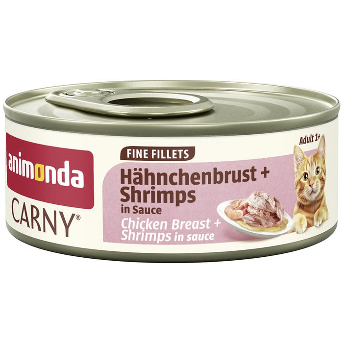 Animonda Cat Carny Fine Fillets Adult in Sauce 12x60g