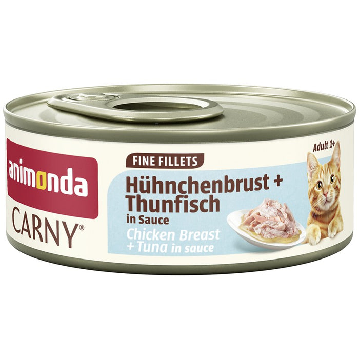 Animonda Cat Carny Fine Fillets Adult in Sauce 12x60g