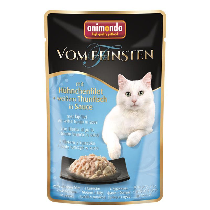 Animonda Cat portion bags at its best with chicken fillet &amp; white tuna 18x50g