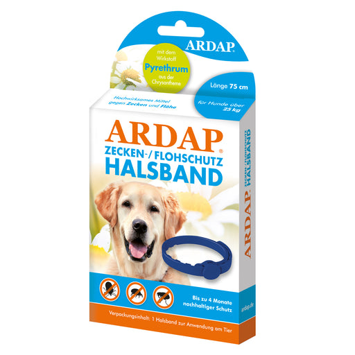 Ardap Zecken- u. Flohhalsband große Hunde über 2,5kg.