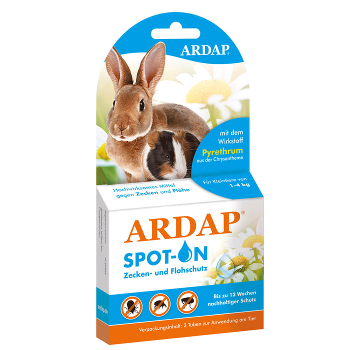 Ardap Spot-On für Kleintiere 1-4kg.