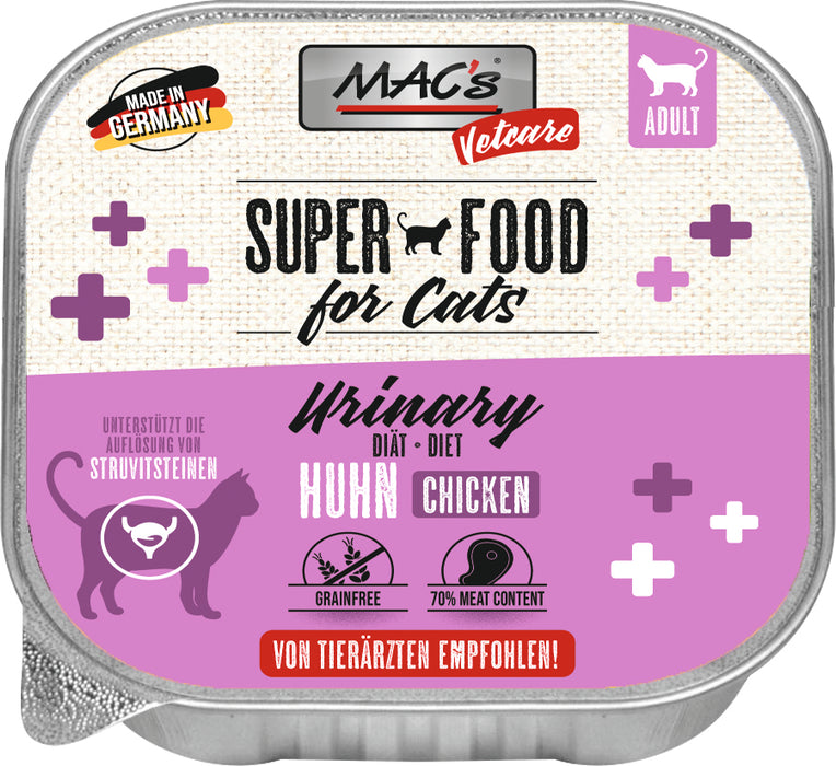 MAC's Cat Vetcare Urinary 16x100g