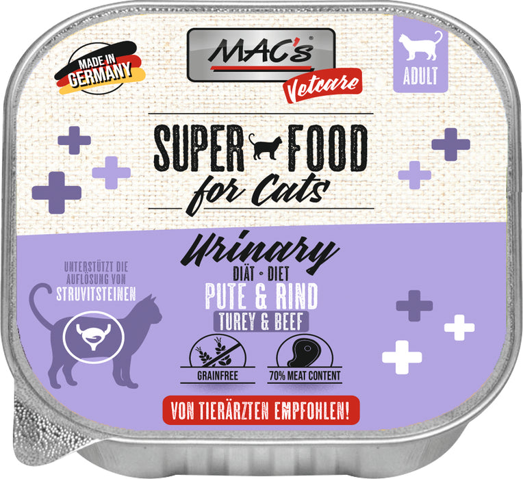 MAC's Cat Vetcare Urinary 16x100g