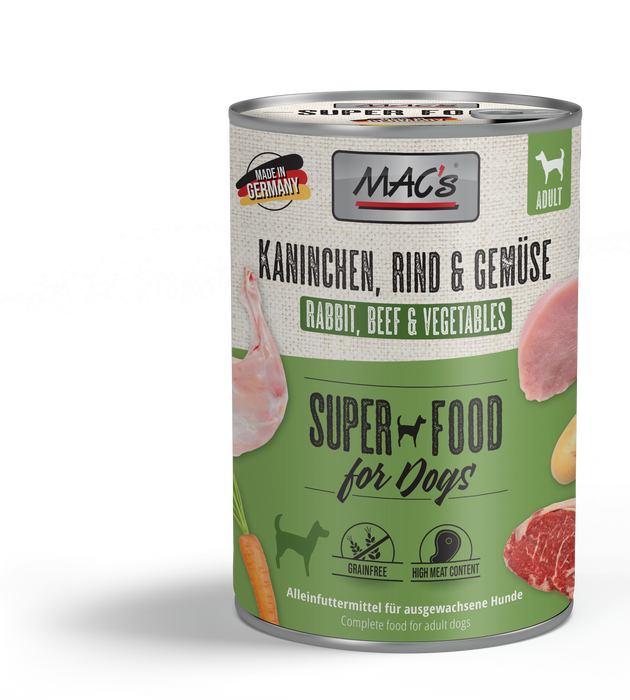 Mac's Dog Tin 6x400g