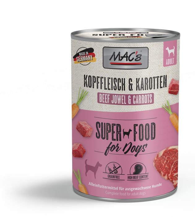 Mac's Dog Tin 6x400g