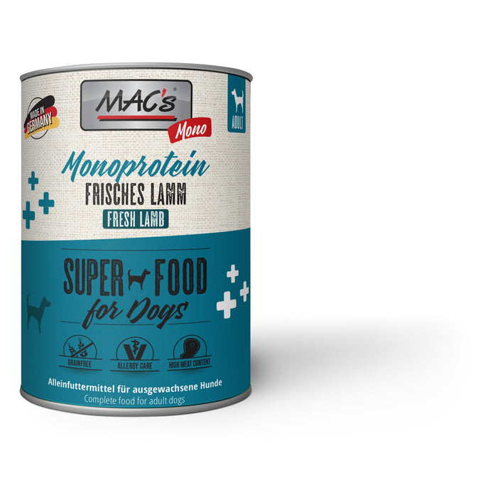 MAC's DOG - Monoprotein Dose 6x800g